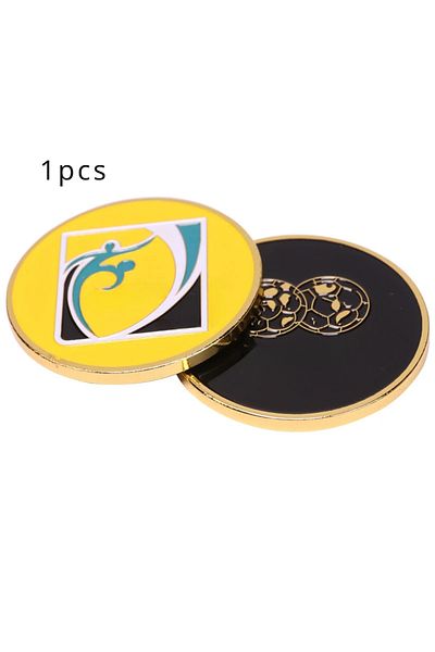 Choice 1 Sport Football Pattern Pick Edge Referee Side Toss Coin Football Whistle Loudly Fair Play Match R.