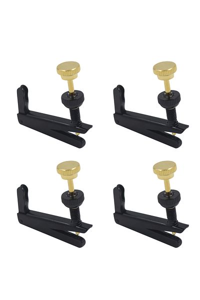 Choice Black 4-4 4/4 Violin Fine Tuner Stringed Instrument Accessories Fiddle String Adjuster Spinner Tuni