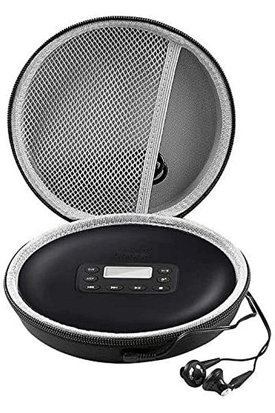 Choice Black Portable Cd Player Case Compatible With Gpx/for Soulcker/for Arafuna/for Hott Cd204 903tf 711t