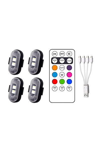 choice2 6 قطع 2/4/6x جهاز تحكم عن بعد لاسلكي للسيارة، ضوء تحذير متعدد الأوضاع...