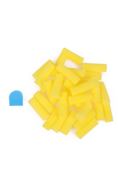 Gmarty 30pcs 30pcs Cylinder Table Tennis Glue Brush For Water-base Glue Sponge Wipe Table Tennis Racket Spo