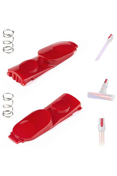 Choice 2pcs Cleaner Head Clip Latch Tab Button For Dyson V7 V8 V10 V11 V15 Vacuum Cleaner, Replacement Part