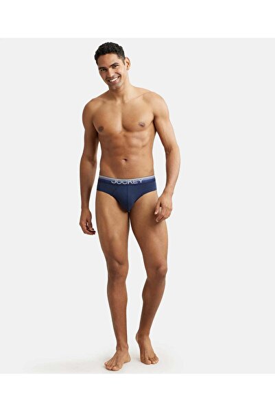 JOCKEY Zone Stretch Bikini Brief US07-01 Blue