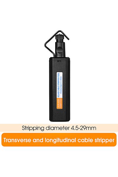 Choice Aua-4529 Aua-4529 4.5-29mm Round Cable Stripper Fiber Optic Tool, Optical Fiber Cable Jacket Slitter