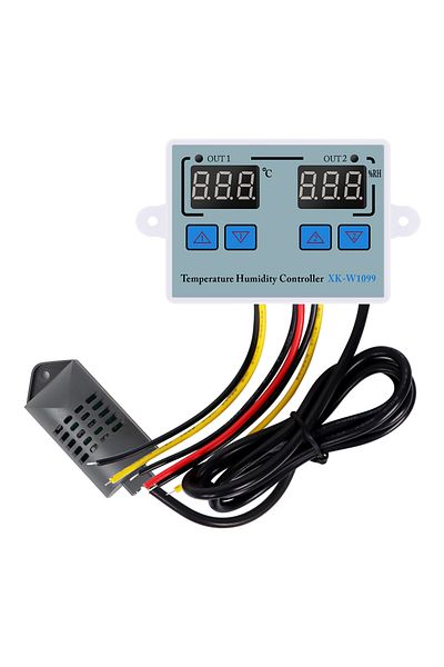 JUANJUAN Ac 110-220v Xh-w1099 110v-220v Digital Led Humidity Temperature Controller For Incubator Cooling Hea