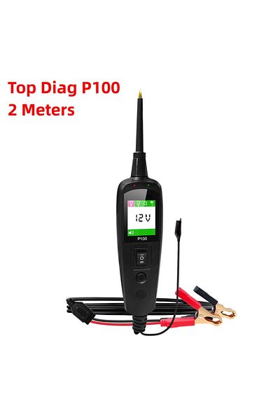 Choice 2m Topdiag P100 2m/10m Car Electrical Circuit Tester Automotive Power Scan Probe Circuit Kit 12v 24v