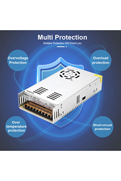 Choice 220 V 12V 33A 400W 12V Power Supply 1A 2A 3A 4A 5A 6A 8A 10A 15A 20A 30A 40A 50A 100A 125A Switching