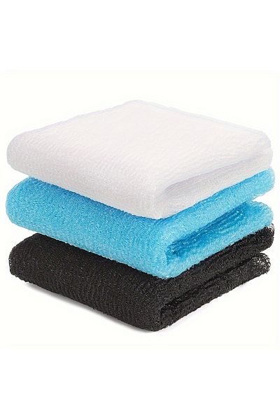 Choice Assorted 2 (3-pack ) Exfoliating Sponge Loofah Exfoliating Washcloth Towel African Net Sponge Japan