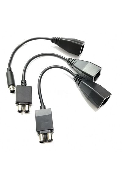 Choice محول كابل محول طاقة تيار متردد من Xbox360 إلى 360slim لجهاز Microsoft Xbox 360 إلى Xbox Slim/one/e