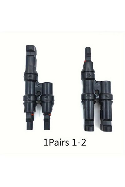 Choice 1 Pair T2/T3/T4/T5/T6 Male&Femal Branch PV Solar panel Cable Connectors 30A 1000V Electrical Phot...