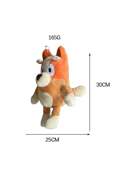 Choice 25-30cm A3 25-30cm Bluey Family Plush Toys Cute Simulation Pet Dog Patrol Bingo Sister Kawai Plush C