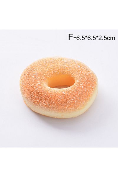 Choice 06 Artificial Bread Simulation Food Model Fake Doughnut Home Decor Cake Shop Bakery Window Display P