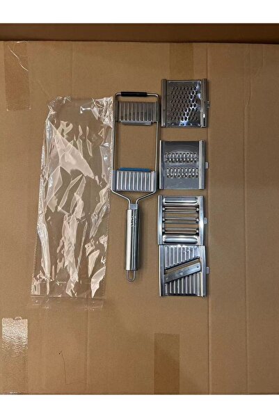 Choice 4 قطع 4 في 1 قطاعة خضروات من الفولاذ المقاوم للصدأ، مجموعة تقطيع خضروا...