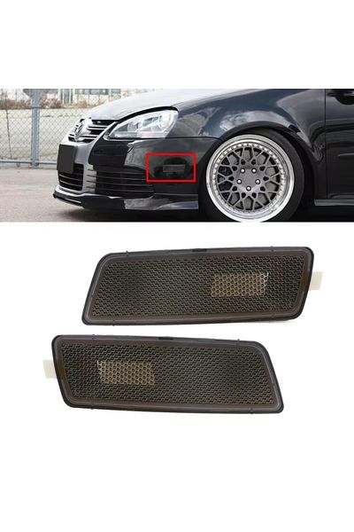 Choice Front Bumper Side Fender Marker Lamp Without Bulbs For Volkswagen Mk5 Golf/gti Rabbit 2006-2009 F...
