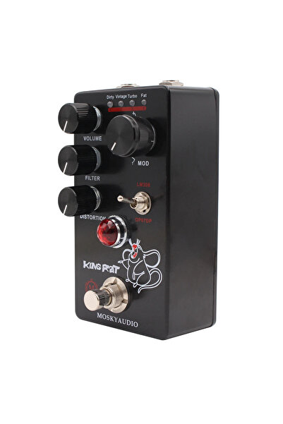 Choice MOSKY King Rat Guitar Effects Fuzz Distortion Electric Guitar Effects 4 Selector Buttons for Guit...