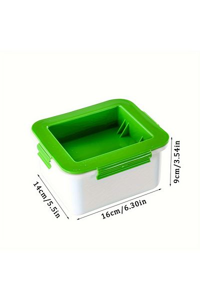 Choice Green Diy Plastic Tofu Press Mould Homemade Tofu Mold Soybean Curd Tofu Making Mold With Cheese Clot