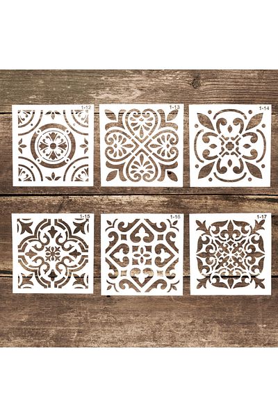 Choice 15 By 15 Cm 15 Cm Diy Craft Layering Background Stencil For Wall Painting Scrapbooking Stamping Albu