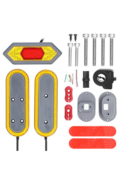 Choice ملحقات سكوتر كهربائي بإشارة انعطاف مصباح إشارة انعطاف LED لـ Pro 2 M36...