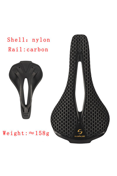 Choice سرج دراجة ثلاثي الأبعاد من النايلون مطبوع ثلاثي الأبعاد، خفيف الوزن لل...