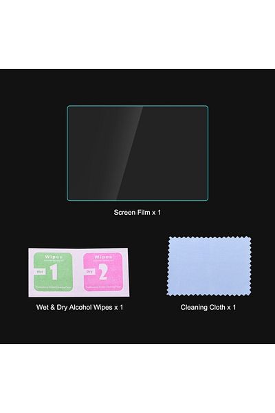 PULUZ غشاء زجاجي شفاف 2.5d 9h مقوى لشاشة Sony Alpha 7 Iv / A7 Iv / Ilce-7m4 / A7m4 P