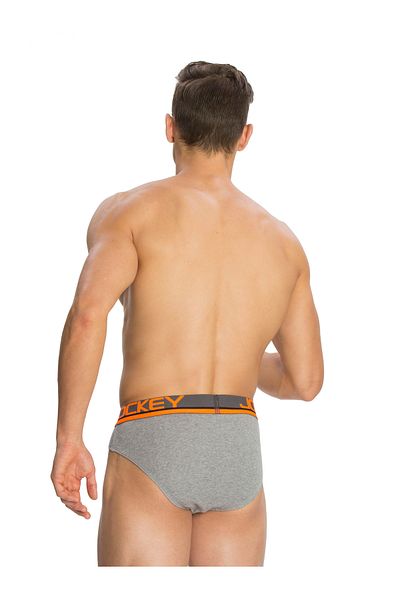 JOCKEY شورت قصير عصري من Pop Colour FP02-01 باللون الرمادي