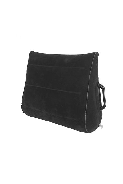Choice Black Pvc Wedge Pillow Knee Cushion Inflatable Pillow Foot Pillow Elevation Leg Pillows For Travel C