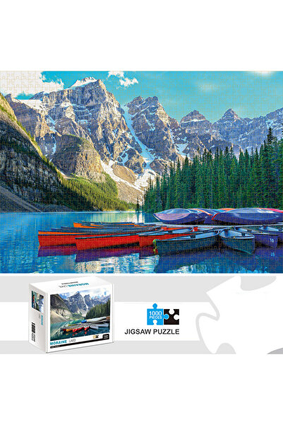 Choice ألغاز بحيرة مورين، 1000 قطعة، للبالغين، ديكور منزلي، ألعاب عائلية، ألع...