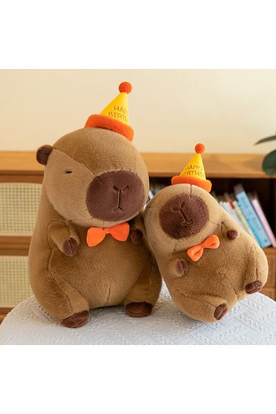 Choice Capybara Plush Doll Cute Capibara Anime Fluffty Toy Kawaii Plushie Happy Birthday Doll Gift for G...