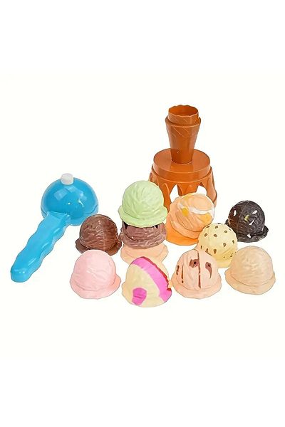 Choice Colorful Children Simulation Food Kitchen Toy Lcecream Stack Up Play Kids Pretend Playtoys Education