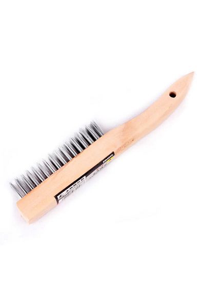 Choice Em4005 Heavy Duty Wire Brush Metal Steel Cleaning Brush Heavy Duty Wirebrush For Car Scratch Rust Re