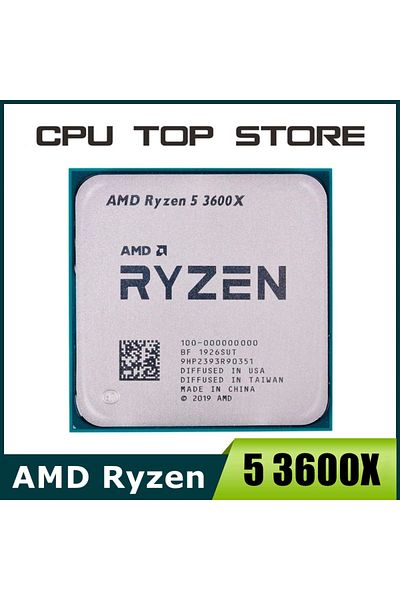 Choice Amd Ryzen 5 R5 3600x 3.8ghz 6-core 12-thread Cpu Processor 95w Lga Am4
