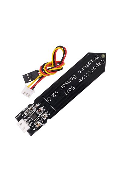 Choice Capacitive Soil Moisture Sensor Module Not Easy To Corrode Wide Voltage Wire 3.3~5.5v Corrosion R...