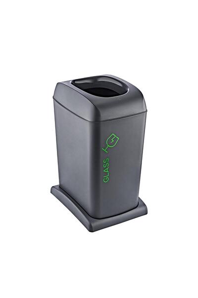 Smartware Soft Tekerlekli Cam Geri Dönüşüm Kutusu 40 LT
