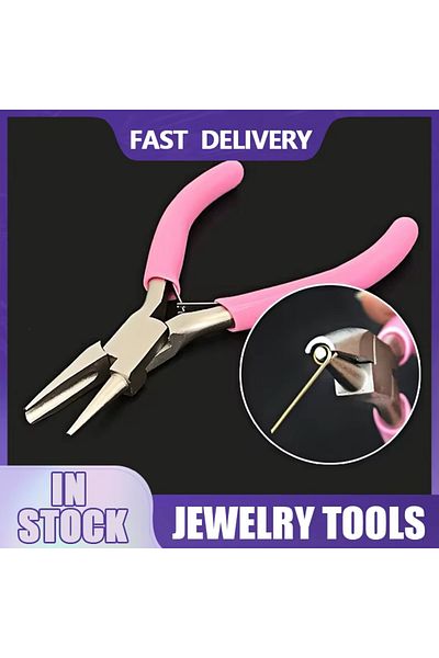 Choice HOT!!!Mini 5Inch Round Concave Pliers Wire Looping Pliers Precision Jewelry Pliers Wire Looping P...