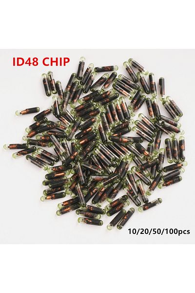 ITSkey 20pcs 10/20/30/50/100pcs Aftermarket Id48 Id 48 Transponder Chip Car Key Chip Blank Oem Auto Transpo