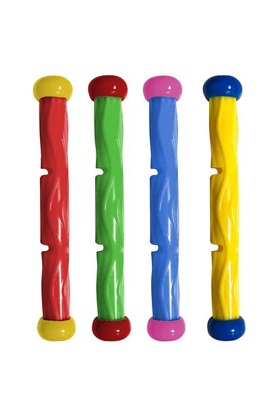APWIKOGER Diving Rod 4pcs Pool Games Sinking Toy Multicolor Cartoon Pool Sinking Toys Creative Swim Dive Toy S