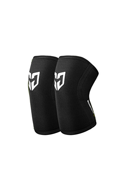 Choice زوج واحد من واقيات الركبة الرياضية L ABL DLS باللون الأسود، لتمارين ال...