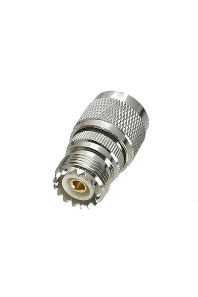 Choice 1pcs Connector Adapter N Male Plug to UHF SO239 Female jack RF Coaxial Converter Straight New