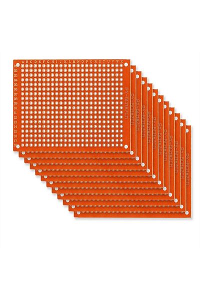 AOKIN 10PCS 5x7 cm Single Sided circuit board PCB 5*7CM bread board protoboard Universal Printed Circui...
