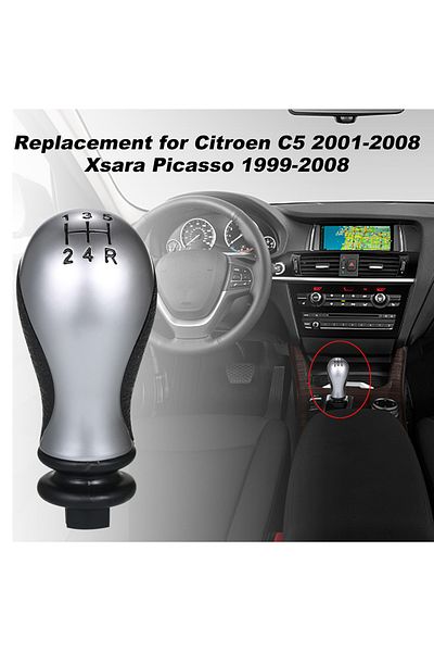 Choice Car Gear Shif t Knob 5 Speed Car Gear Shif t Shif ter Knob Stick Head Manual Replacement For Citr...