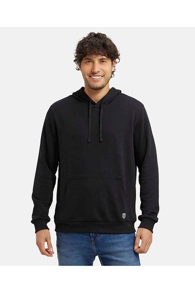 JOCKEY USA Original Mens Hoodie Sweatshirt UM54-01 Black