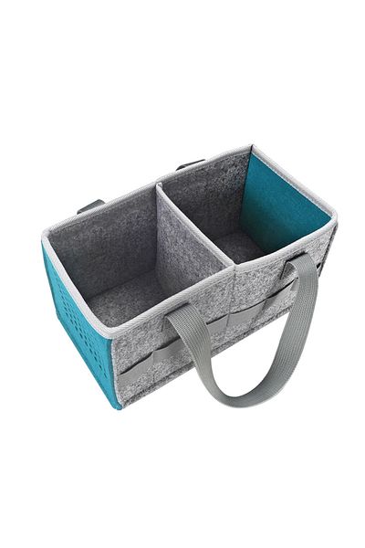 Choice Blue Audio Storage Bag Portable Carrying Storage Bag Extra Space Felt Cloth Case For Toniebox Player