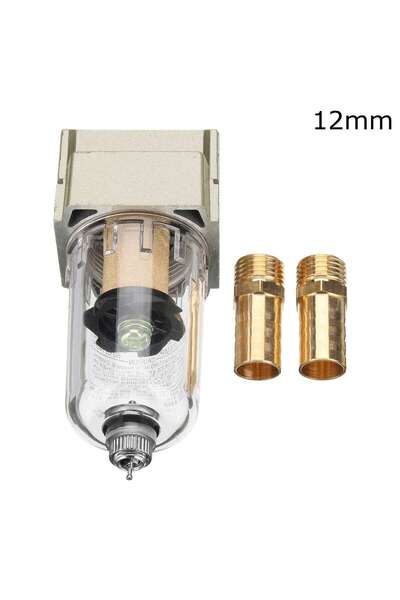 Choice خزان تجميع زيت المحرك العالمي مقاس 12 مم، خزان فلتر فاصل الغاز البديل مع موصلين