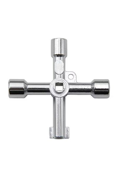 Choice 4-in-1 Screwdriver Multifunctional 4-in-1 Cross Portable Silver Hand Screwdriver Diy Socket Screwdri