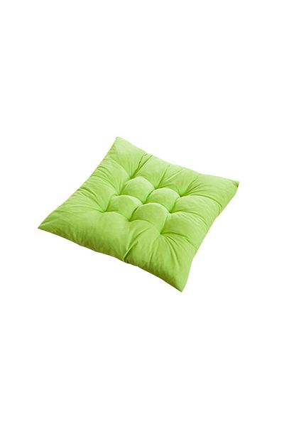 Choice Green 40cm Throw Pillow Chair Fixed Rope Non-slip Seat Cushion Nap Pillows Home Office Chair Cushion