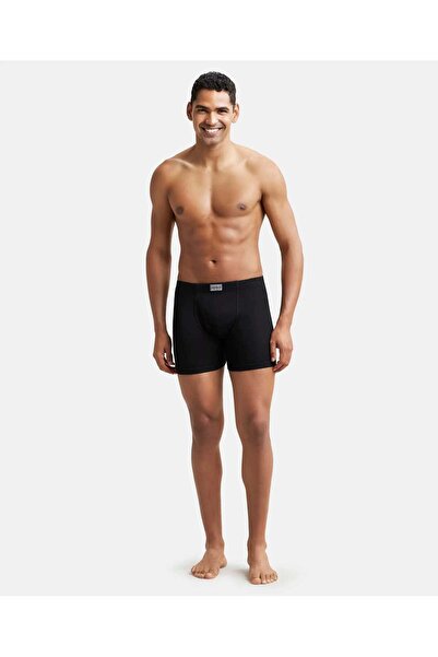 JOCKEY Mordern Classic Trunk 2Pcs Pck 8008-02 Black