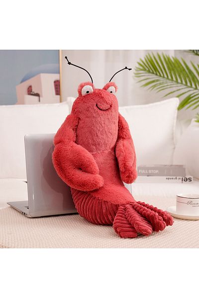 Choice 1pc Adorable Soft Lifelike Lobster  Crab Plueshie Stuffed Cartoon Sea Animals Toys Baby Appease D...