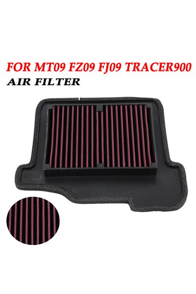 Choice Motorcycle Air Filter Intake Cleaner For Yamaha Mt09 Tracer Fz09 Fj09 Xsr900 Xsr 900 Mt/fz/fj 09 ...