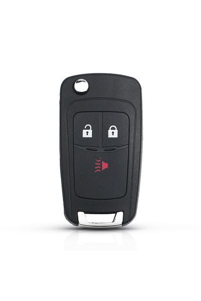 KEYYOU Replacement Flip For Chevrolet Spark 2012 2013 2014 2015 2016 3 Buttons Remote Car Key She...