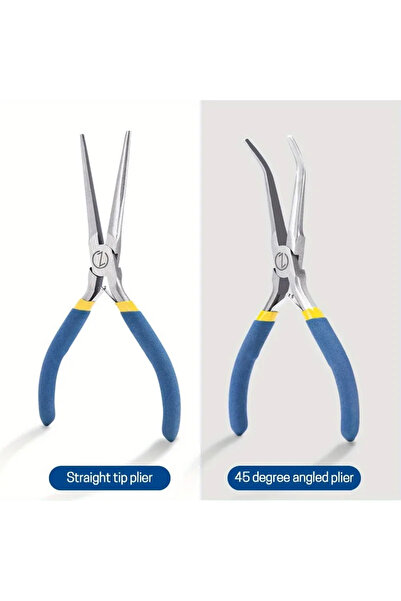 Choice 2 قطعة كماشة إبرة صغيرة 6 بوصة مع مقابض مريحة، مجموعة من 2 قطعة كماشة ...